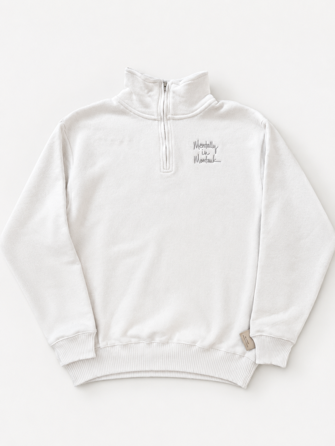 Mentally in Montauk Quarter-Zip Pullover